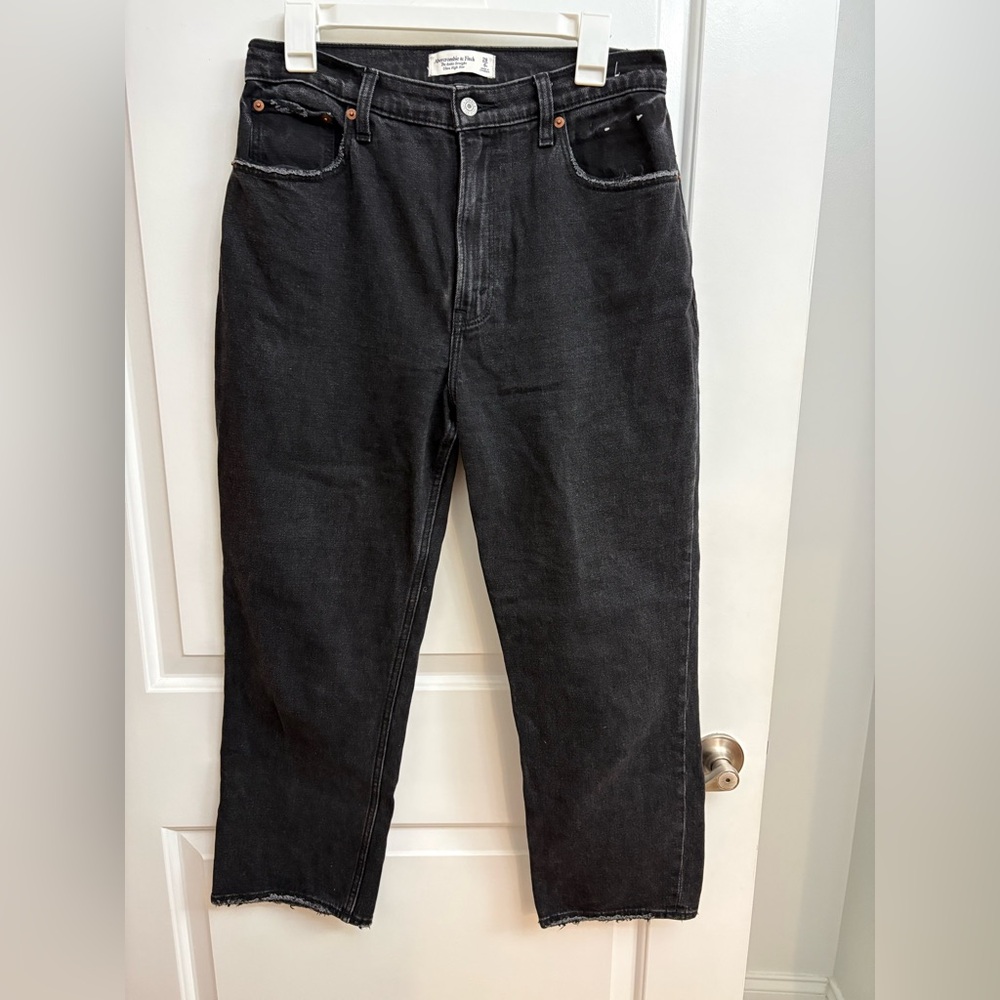 Abercrombie & Fitch Black High Rise Jeans
